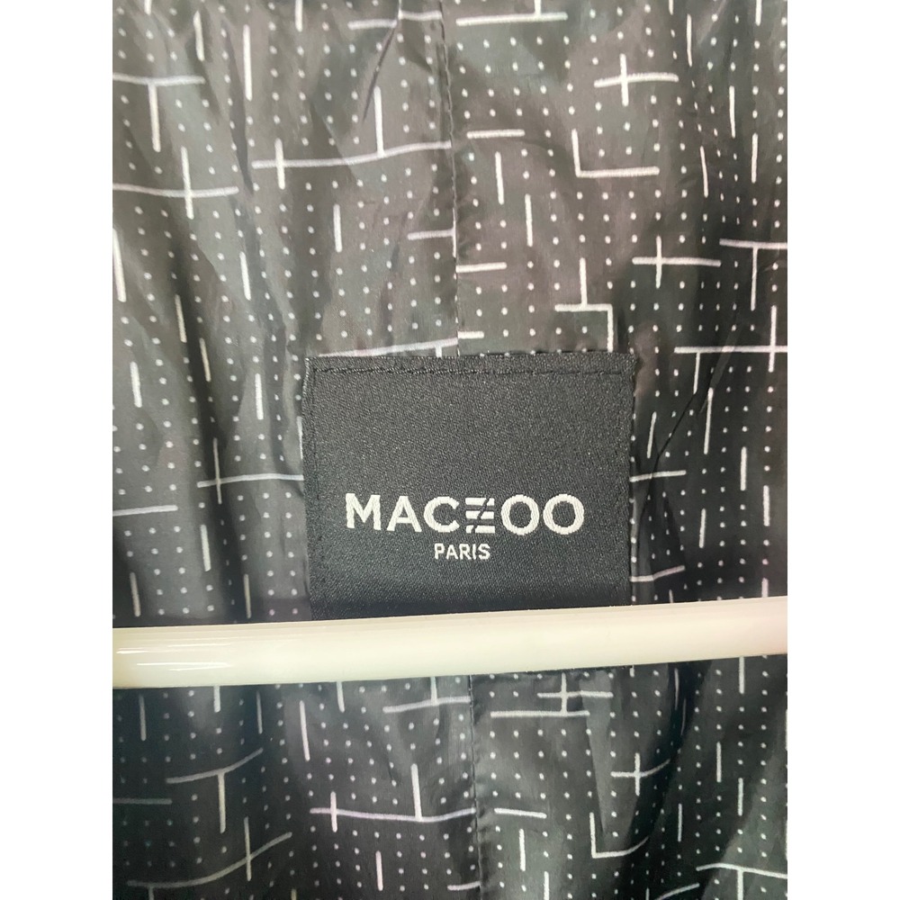 Maceoo Paris Mens XXL Peacoat Button Jacket Cotton Mid Length Coat - Picture 5 of 11